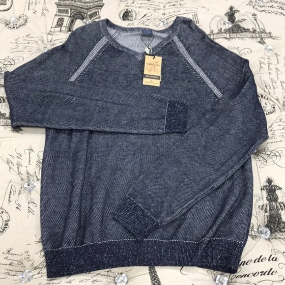 Tailor Vintage Reversible V-Neck Sweater - Picture 3 of 7